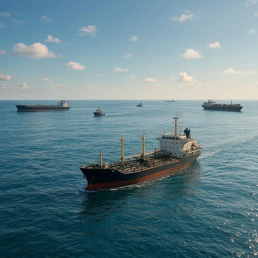 Second ship comes under fire in Strait of Hormuz