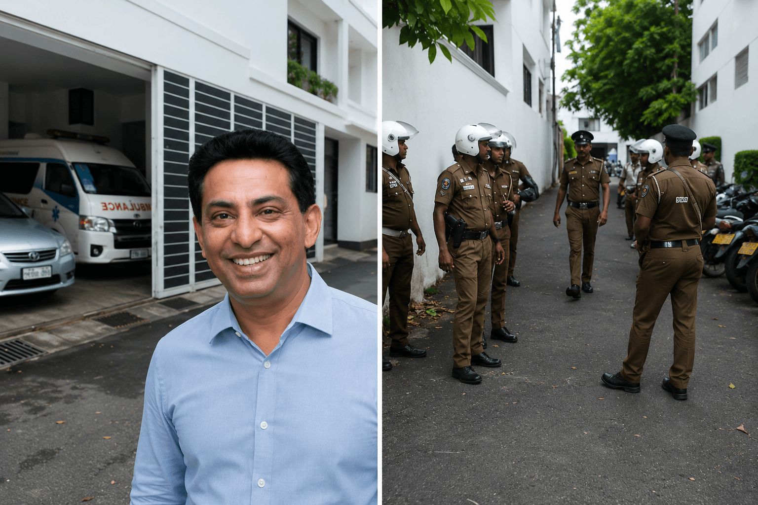 ශ්රීලන්කන් හිටපු ප්රධානී කපිල චන්ද්රසේන මියගොස් සිටියදී හමුවෙයි