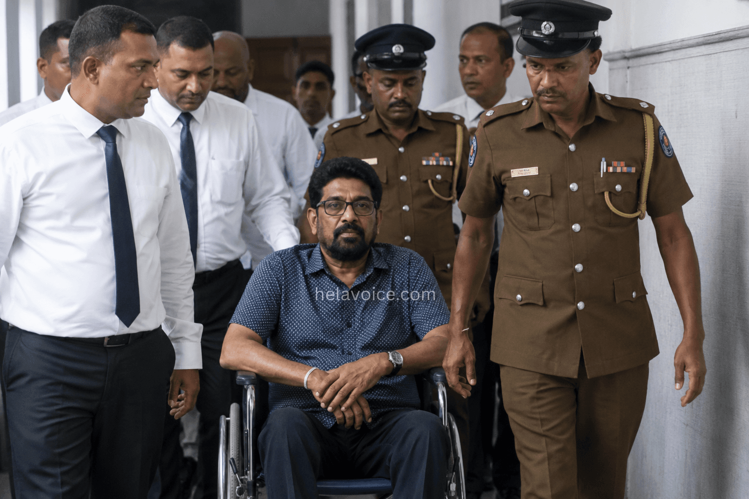 රෝද පුටුවෙන් අධිකරණයට පැමිණි කෙහෙළියගේ නඩුව විභාගයට