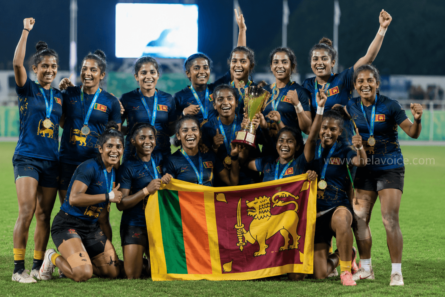 CASA 7s රග්බි පිටිය ශ්රී ලංකාවට – පිරිමි හා කාන්තා දෙපිළම ශූරයින් වෙයි