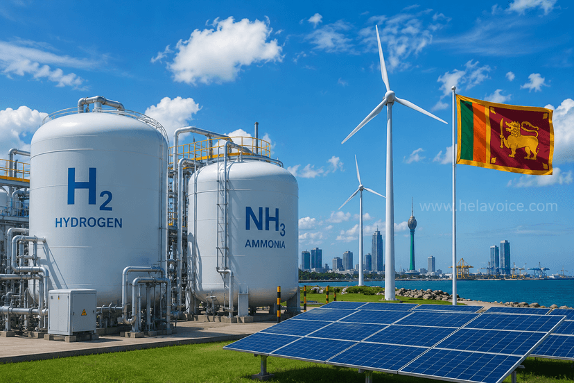 Sri Lanka Targets Global Green Energy Market with Hydrogen and Ammonia Push