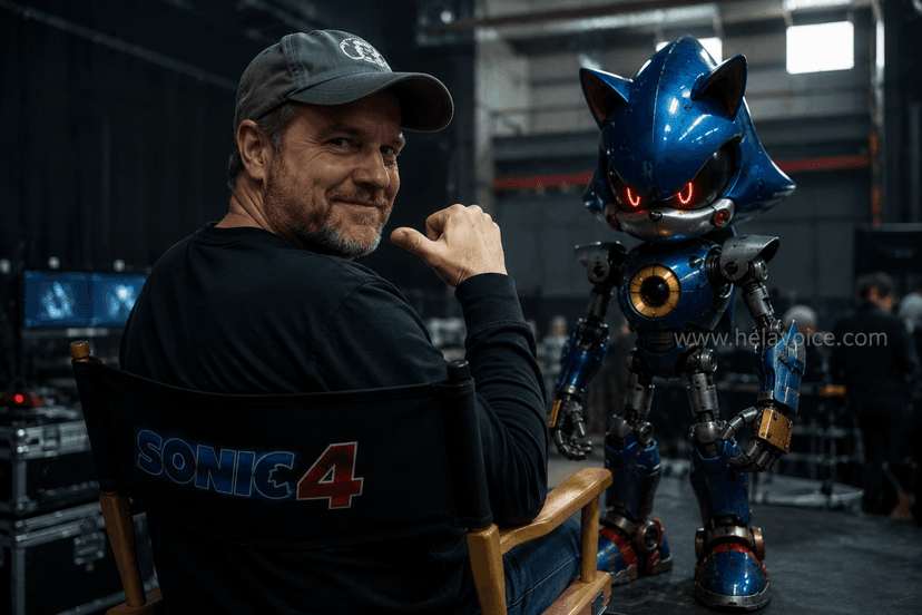 ‘Sonic the Hedgehog 4’ Finishes Filming as Metal Sonic First Look Revealed