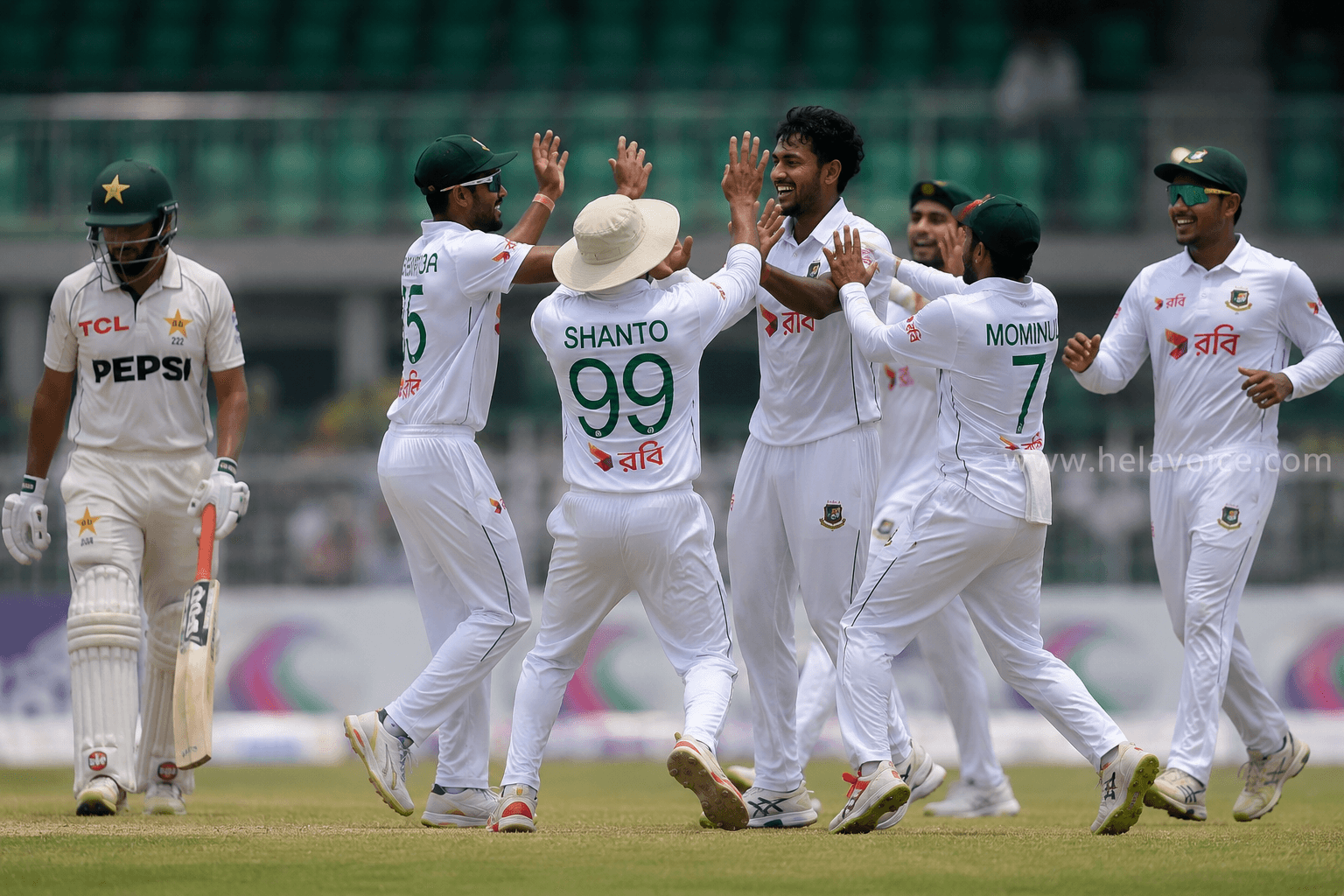 Bangladesh Climb Above India in WTC Standings After Historic Pakistan Series Whitewash