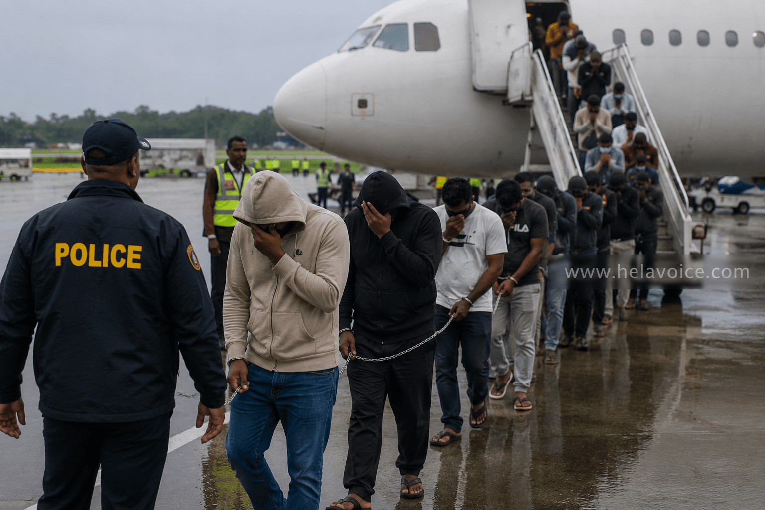 ඩුබායි සිට පිටුවහල් කළ පාතාල සාමාජිකයින් 21ක් දිවයිනට