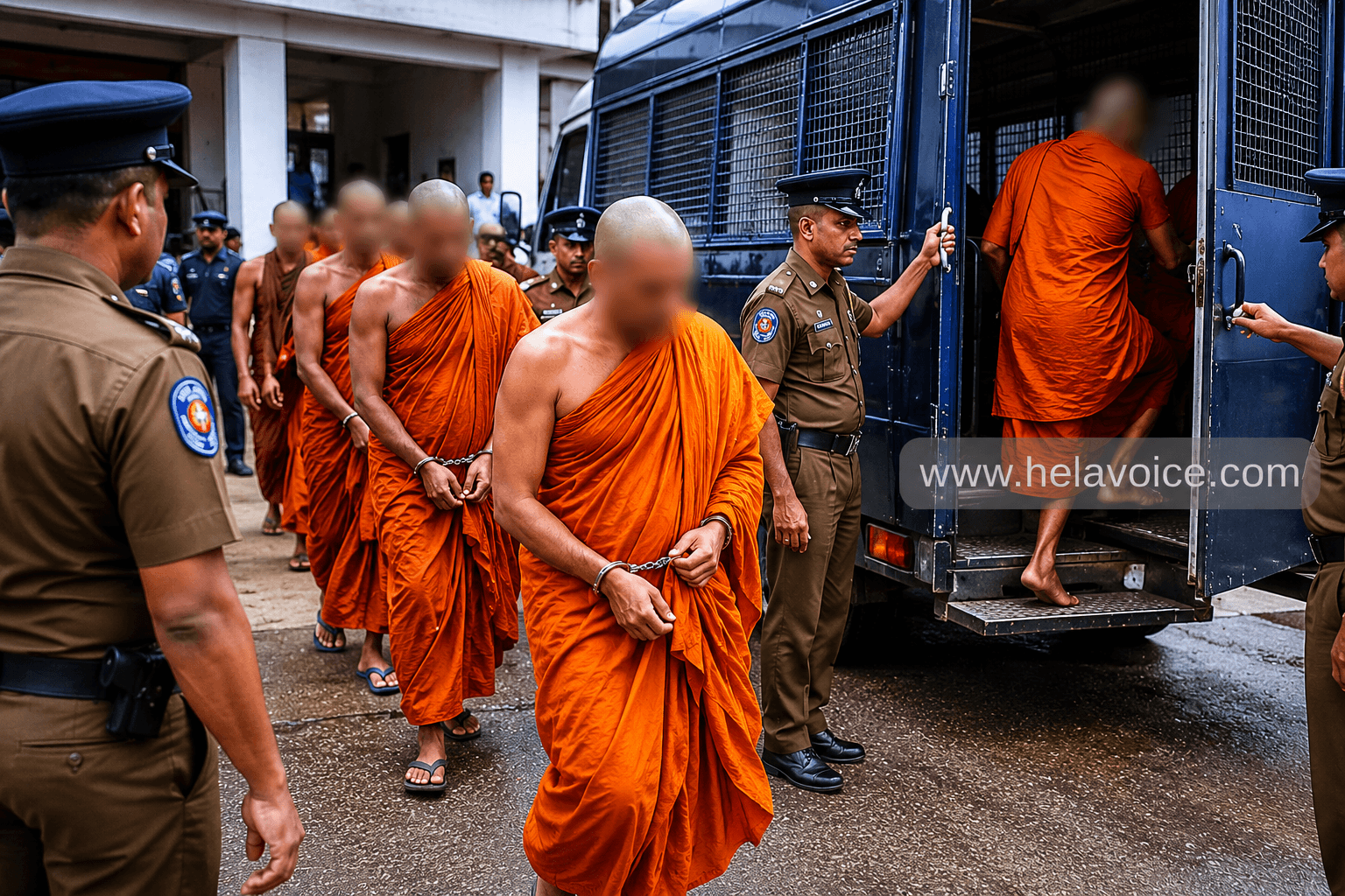 තායිලන්තයේ සිට මත්ද්රව්ය රැගෙන ආ චීවරධාරීන් 23 දෙනා යළි රිමාන්ඩ්