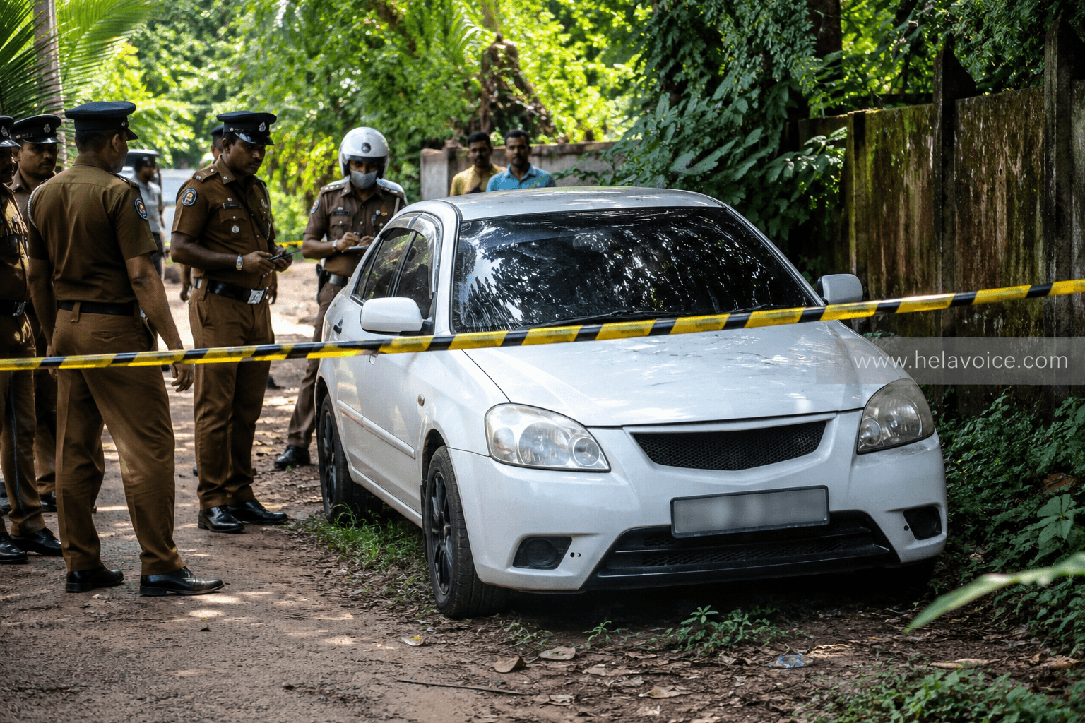 Police Recover Vehicle Suspected in Fatal Kalutara Shooting
