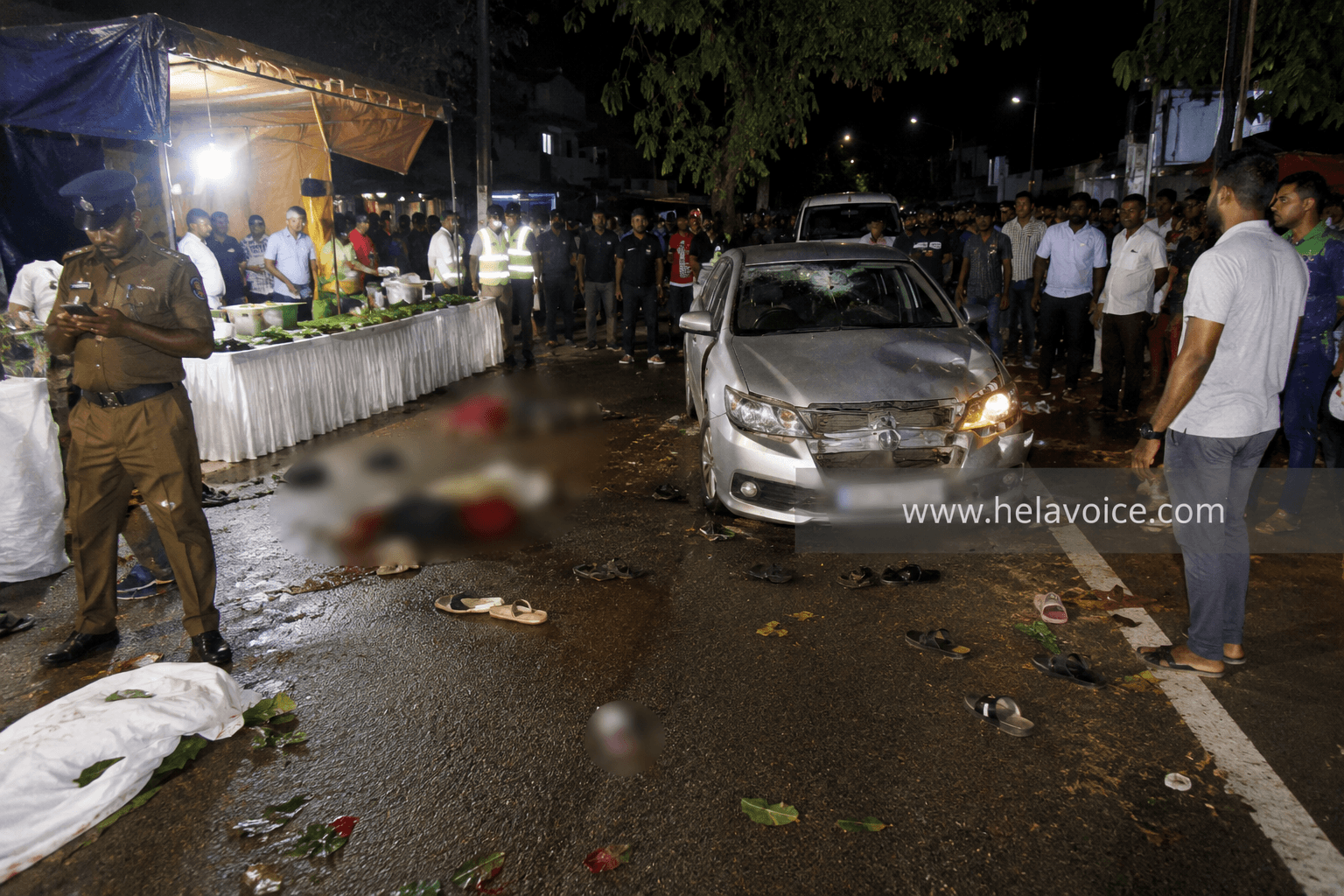 මීගොඩ දන්සලක් අසල සිදු වූ අනතුරකින් 06 දෙනෙකු මරුට