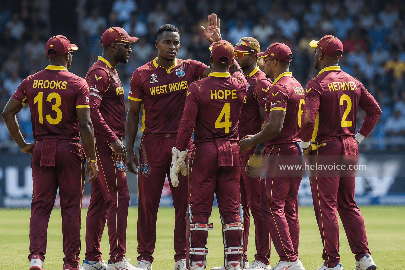 West Indies Announce 15-Member Squad for ODI Series Against Sri Lanka