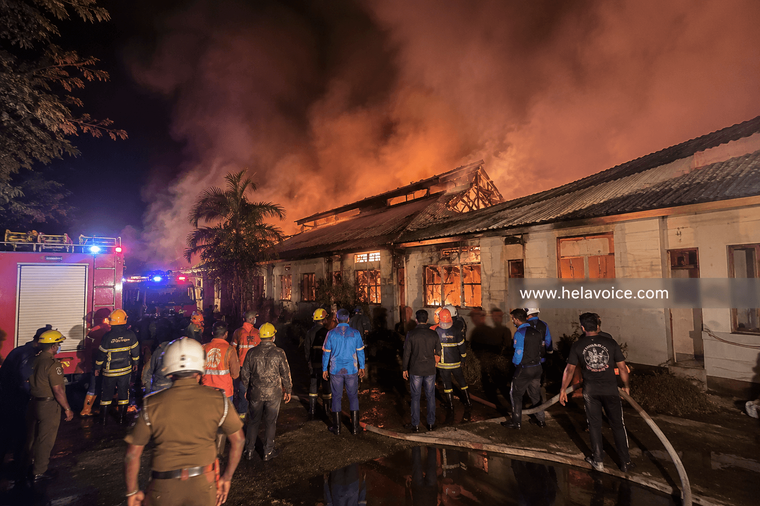 11 Confirmed Dead After Devastating Fire at Horana Elders’ Home; Three Still Missing