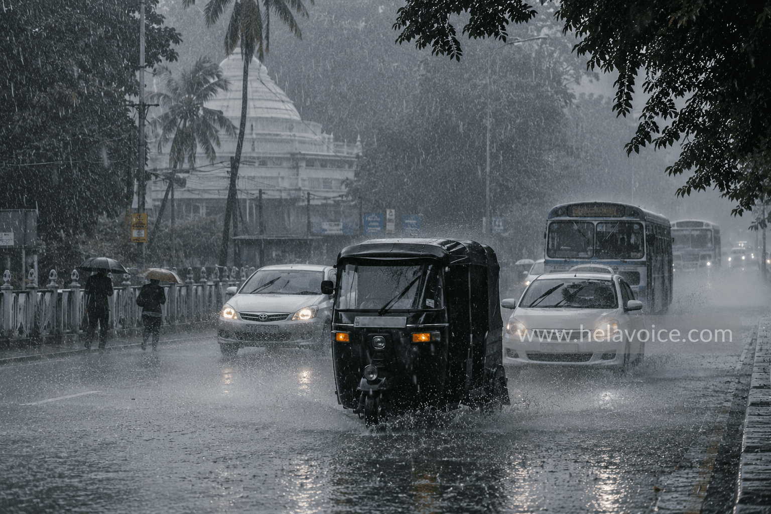 අද දිවයිනේ ප්රදේශ රැසකට තද වැසි සහ තද සුළං අපේක්ෂා කෙරේ