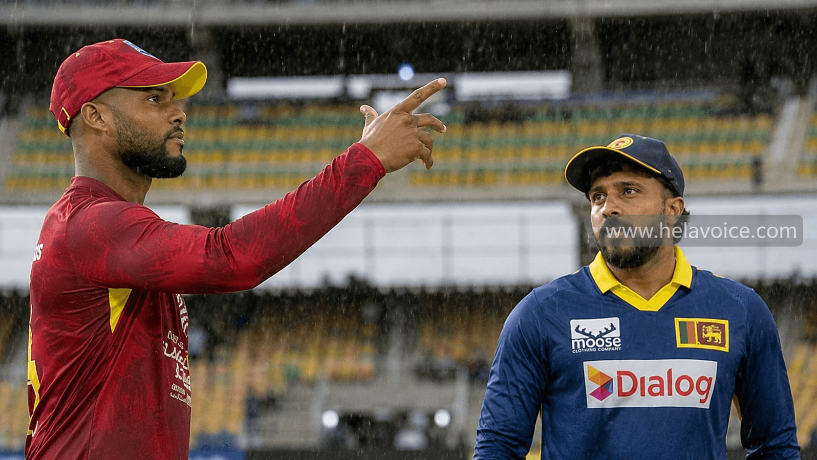 Rain Washes Out Sri Lanka-West Indies 2nd ODI in Jamaica